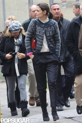 Katie Holmes strolled in the city.
Katie Holmes strolled in the city.