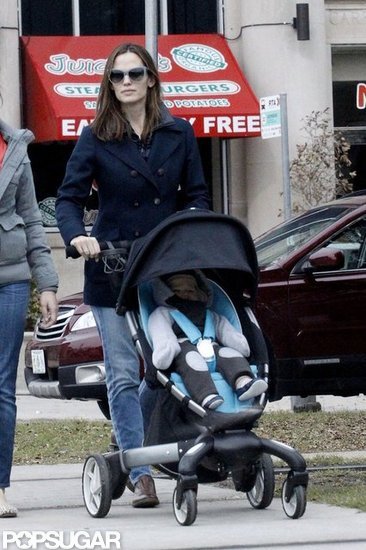 Jennifer Garner took Samuel on a morning coffee run in New Orleans.
Jennifer Garner took Samuel on a morning coffee run in New Orleans.