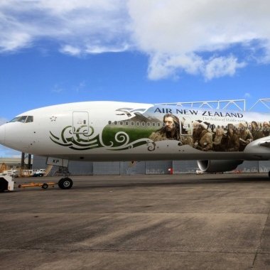 Hobbit New Zealand Air