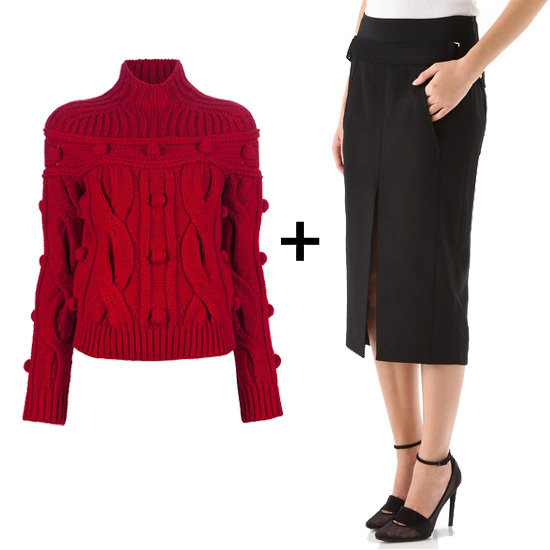 Best Sweater and Skirt Combos 2012 Best Sweater and Skirt Combos 2012