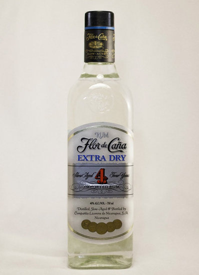Flor de Caña Extra Dry 4 Year Old White Rum