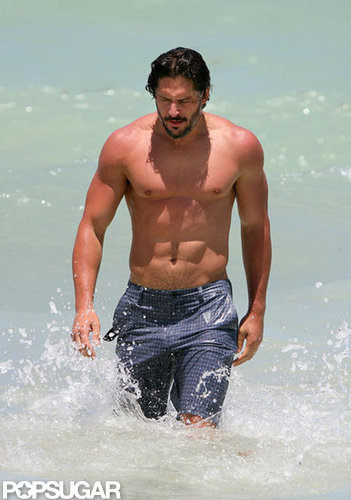 Joe Manganiello's sexy physique was on display in Miami back in June and landed him top honors in our 2012 Shirtless Bracket.
Joe Manganiello's sexy physique was on display in Miami back in June and landed him top honors in our 2012 Shirtless Bracket.