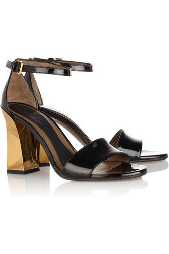 I was sold as soon as I spotted the chunkier gold heel, but as a whole, Marni's patent leather sandals ($738) are essentially the answer to all my "what shoes should I wear with this dress?" problems.
— Marisa Tom, associate editor
I was sold as soon as I spotted the chunkier gold heel, but as a whole, Marni's patent leather sandals ($738) are essentially the answer to all my "what shoes should I wear with this dress?" problems.
— Marisa Tom, associate editor