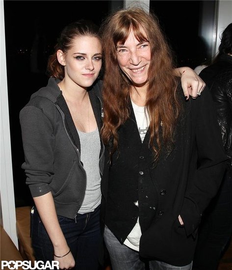 Kristen Stewart Parties With Patti Smith As She Finishes NYC Trip Kristen Stewart Parties With Patti Smith As She Finishes NYC Trip