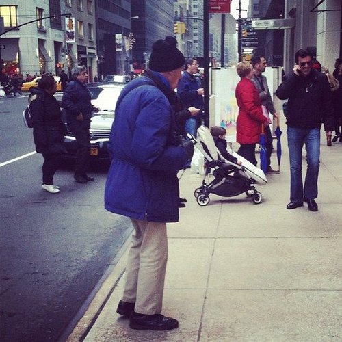 We spotted Bill Cunningham again, this time while doing some holiday shopping at Barneys New York.
We spotted Bill Cunningham again, this time while doing some holiday shopping at Barneys New York.
