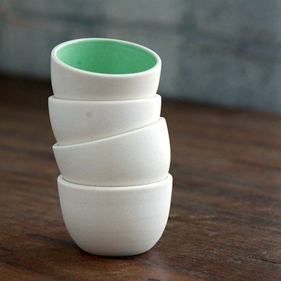 We keep finding uses for these sweet porcelain thimble cups ($12 each). They are the perfect size for spare change, air plants, or snack-sized portions of almonds.
We keep finding uses for these sweet porcelain thimble cups ($12 each). They are the perfect size for spare change, air plants, or snack-sized portions of almonds.