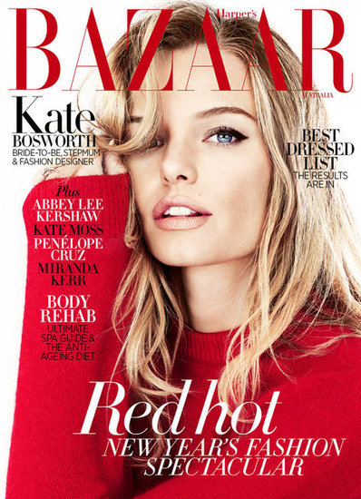 Kate Bosworth's Pink Nude Lipstick on the Cover of Harpers Kate Bosworth's Pink Nude Lipstick on the Cover of Harpers