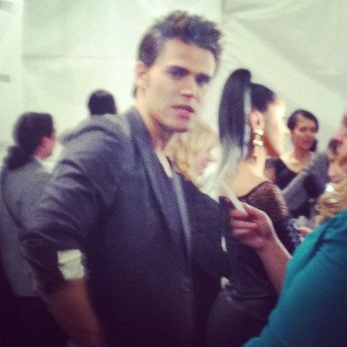 Paul Wesley gave us a sexy vampire stare during March's LA PaleyFest.
Paul Wesley gave us a sexy vampire stare during March's LA PaleyFest.