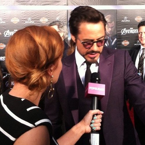 Robert Downey Jr. walked the red carpet for The Avengers with his wife just a few weeks after they welcomed their son!
Robert Downey Jr. walked the red carpet for The Avengers with his wife just a few weeks after they welcomed their son!