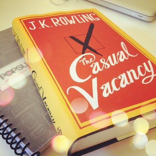 We shared J.K. Rowling's latest book The Casual Vacancy on our POPSUGAR Love & Sex Instagram.
We shared J.K. Rowling's latest book The Casual Vacancy on our POPSUGAR Love & Sex Instagram.