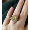 See Kelly Clarkson's Whopping Yellow Diamond Engagement Ring