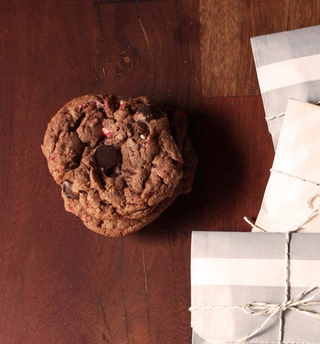 Chocolate Chip Nutella Candy Cane Cookies Chocolate Chip Nutella Candy Cane Cookies