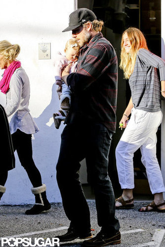 Eric Johnson took daughter Maxwell out shopping in Beverly Hills.
Eric Johnson took daughter Maxwell out shopping in Beverly Hills.