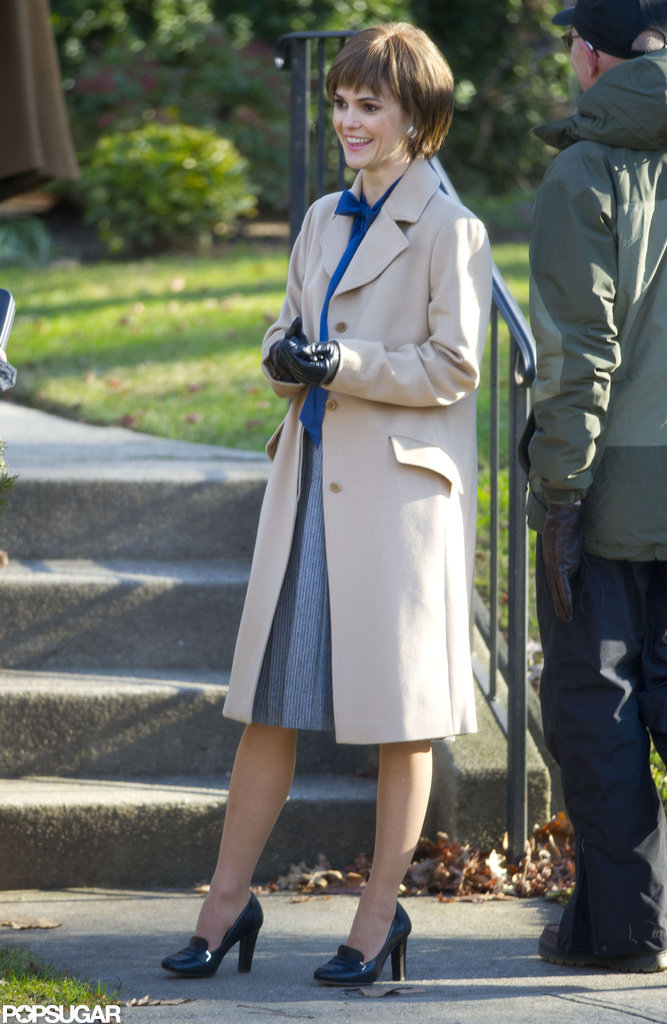 Keri Russell filmed The Americans in NYC. Keri Russell filmed The Americans in NYC.