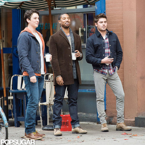 Zac Efron Films in NYC After Landing JFK Movie Role Zac Efron Films in NYC After Landing JFK Movie Role