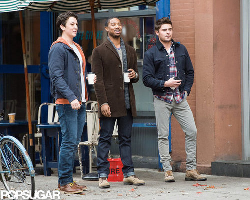 Zac Efron Films in NYC After Landing JFK Movie Role Zac Efron Films in NYC After Landing JFK Movie Role