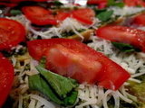 Pesto Caprese Pizza