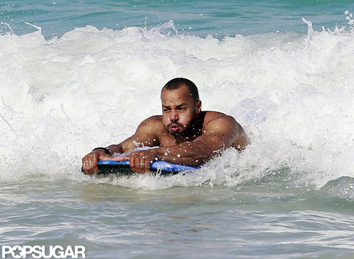 Donald Faison caught a wave.
Donald Faison caught a wave.
