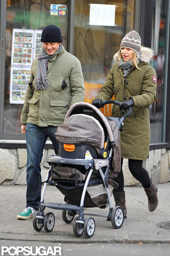 Claire Danes and Hugh Take Baby Cyrus For a Holiday Stroll Claire Danes and Hugh Take Baby Cyrus For a Holiday Stroll
