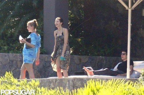Stephanie Seymour Parades Bikinis in St. Barts With Her Kids Stephanie Seymour Parades Bikinis in St. Barts With Her Kids