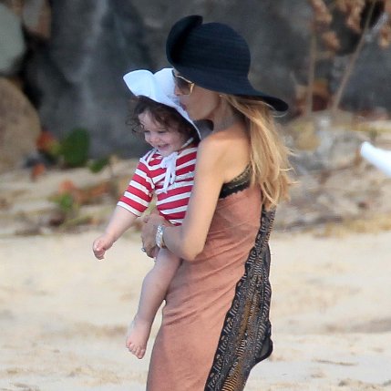 Rachel Zoe and Son Skyler in St. Barts | Pictures