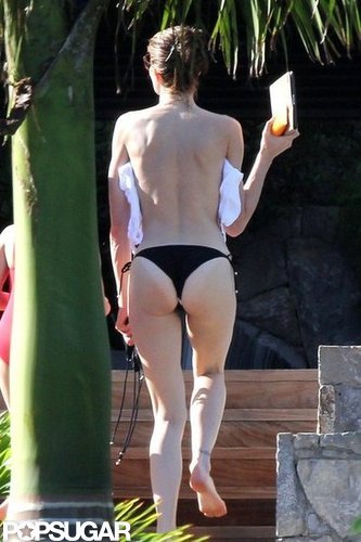 Stephanie Seymour Parades Bikinis in St. Barts With Her Kids Stephanie Seymour Parades Bikinis in St. Barts With Her Kids