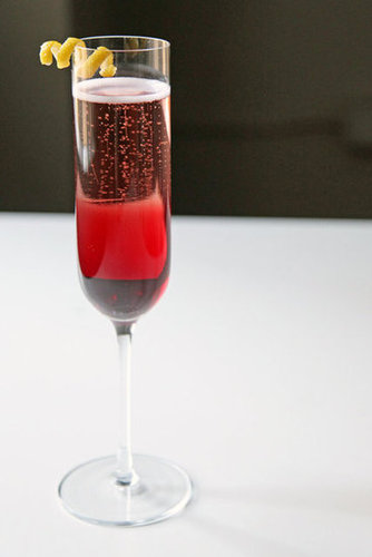 Pomegranate Champagne Cocktail Pomegranate Champagne Cocktail