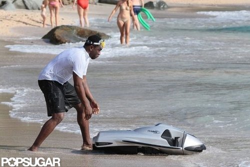 Diddy went for a swim.
Diddy went for a swim.