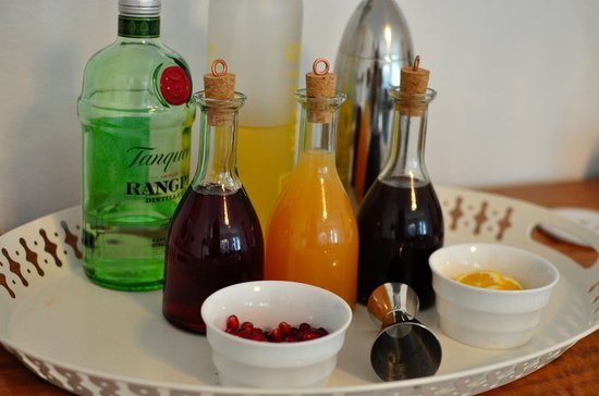 Pomegranate Citrus, Grapefruit Basil, and Cranberry Mint Champagne Cocktails Pomegranate Citrus, Grapefruit Basil, and Cranberry Mint Champagne Cocktails