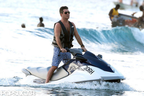 Shirtless Simon Cowell Escapes to Barbados For Some Serious Thinking Shirtless Simon Cowell Escapes to Barbados For Some Serious Thinking