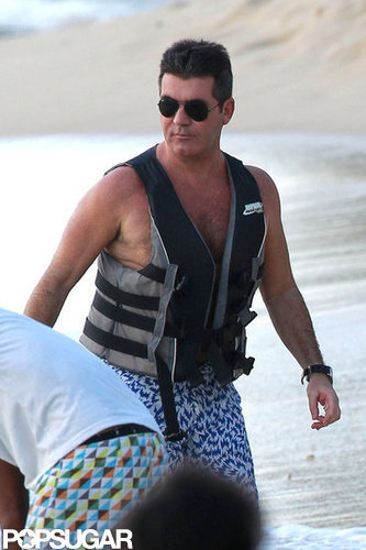 Shirtless Simon Cowell Escapes to Barbados For Some Serious Thinking Shirtless Simon Cowell Escapes to Barbados For Some Serious Thinking