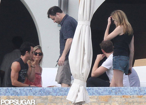Bikini-Clad Jennifer and Shirtless Justin Welcome John and Emily to Cabo Bikini-Clad Jennifer and Shirtless Justin Welcome John and Emily to Cabo