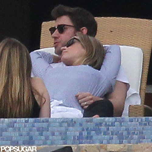 Bikini-Clad Jennifer and Shirtless Justin Welcome John and Emily to Cabo Bikini-Clad Jennifer and Shirtless Justin Welcome John and Emily to Cabo