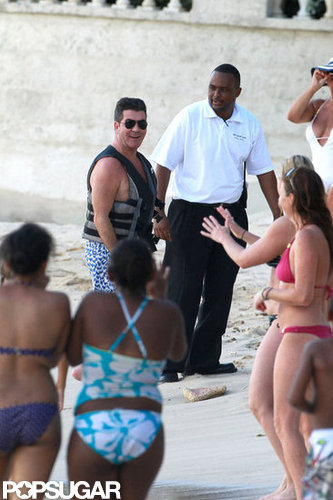 Shirtless Simon Cowell Escapes to Barbados For Some Serious Thinking Shirtless Simon Cowell Escapes to Barbados For Some Serious Thinking