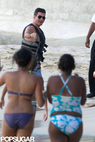 Shirtless Simon Cowell Escapes to Barbados For Some Serious Thinking Shirtless Simon Cowell Escapes to Barbados For Some Serious Thinking