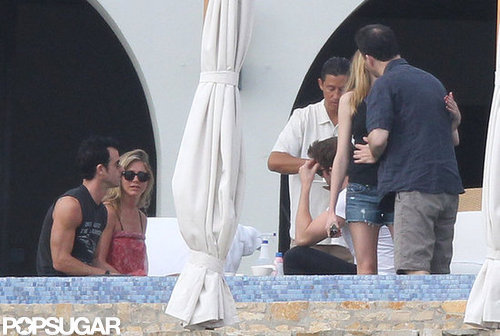 Bikini-Clad Jennifer and Shirtless Justin Welcome John and Emily to Cabo Bikini-Clad Jennifer and Shirtless Justin Welcome John and Emily to Cabo