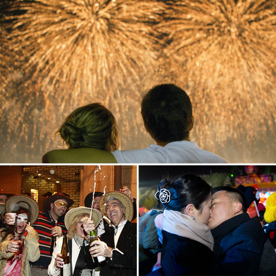 The World Welcomes 2013 With a Smooch, Pop, and Bang! The World Welcomes 2013 With a Smooch, Pop, and Bang!
