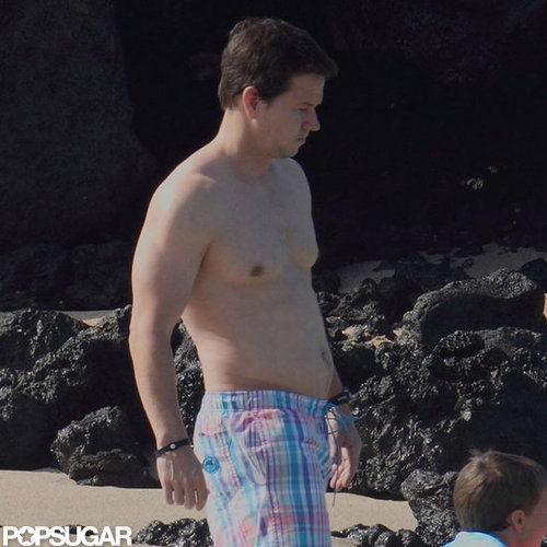 Mark Wahlberg was shirtless in Hawaii.
Mark Wahlberg was shirtless in Hawaii.