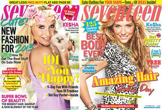See K$sha's New Pretty Beauty Look for Seventeen Magazine