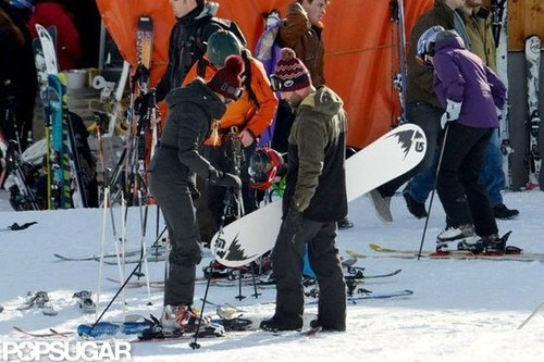 Jason Statham and Rosie Huntington-Whiteley stepped out together in the French Alps
Jason Statham and Rosie Huntington-Whiteley stepped out together in the French Alps