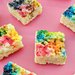 Tie-Dyed Rice Krispie Treats 