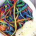Enjoy Colorful Spaghetti For Dinner