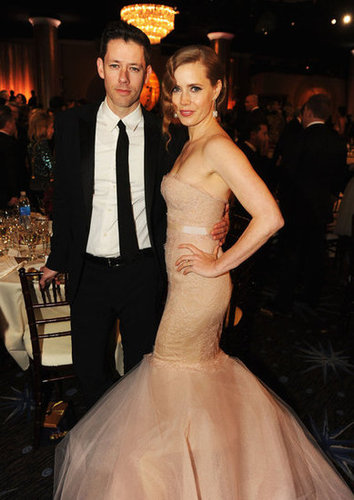 Darren Le Gallo and Amy Adams posed during the Golden Globes.
Darren Le Gallo and Amy Adams posed during the Golden Globes.