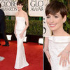 Anne Hathaway | Golden Globes Red Carpet Fashion 2013