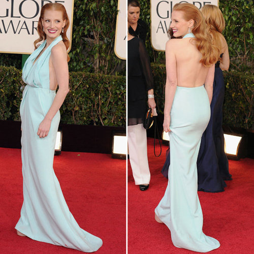 Jessica Chastain | Golden Globes Red Carpet Fashion 2013 Jessica Chastain | Golden Globes Red Carpet Fashion 2013
