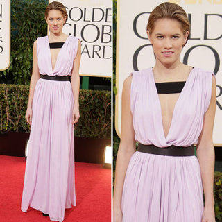Cody Horn | Golden Globes Red Carpet Fashion 2013