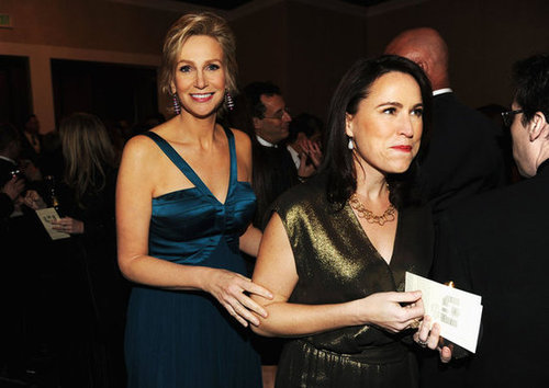 Jane Lynch and Lara Embry Jane Lynch and Lara Embry