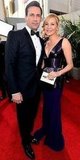 Jon Hamm and Jennifer Westfeldt (2013 Golden Globes Awards)