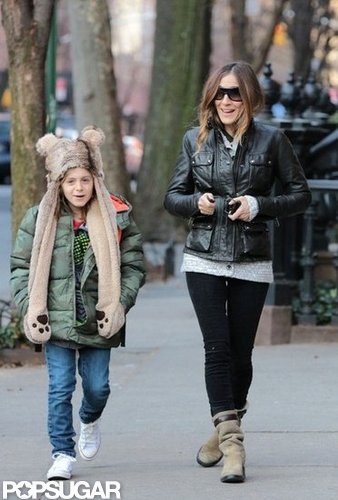 SJP Takes James Wilkie and Her Twins For a Stylish NYC Walk SJP Takes James Wilkie and Her Twins For a Stylish NYC Walk