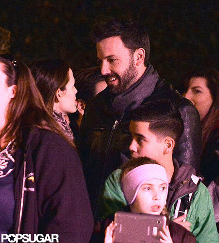 Jennifer Garner and Ben Affleck smiled at Disneyland.
Jennifer Garner and Ben Affleck smiled at Disneyland.